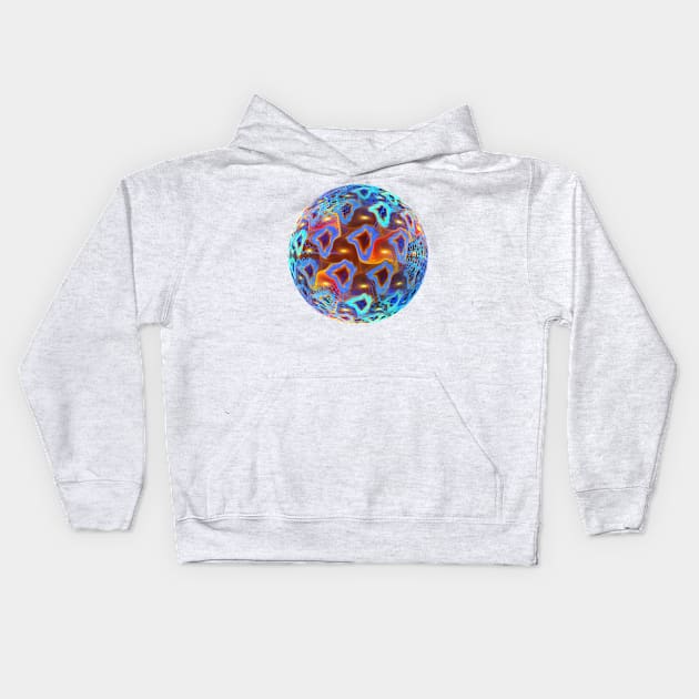 Fantastic planet Kids Hoodie by krinichnaya